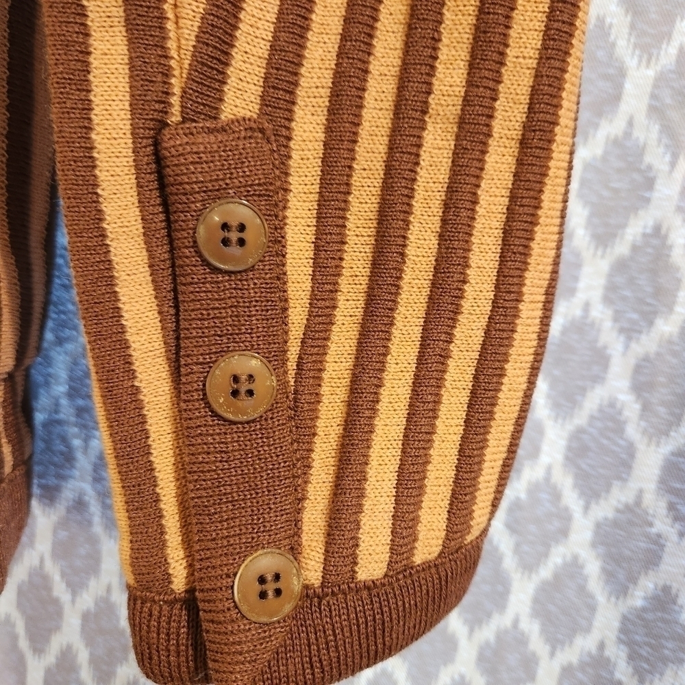 Jonathan Logan Butte Knit Vintage Cardigan NWT size 10 - Picture 7 of 11